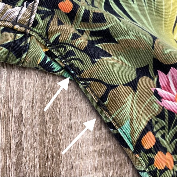 Scotch & Soda Maison Scotch Les Bon Vivants Jungle Print Tapered Jeans exotic lo - Picture 14 of 14